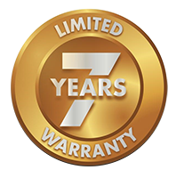 7 Year Limited Warranty
